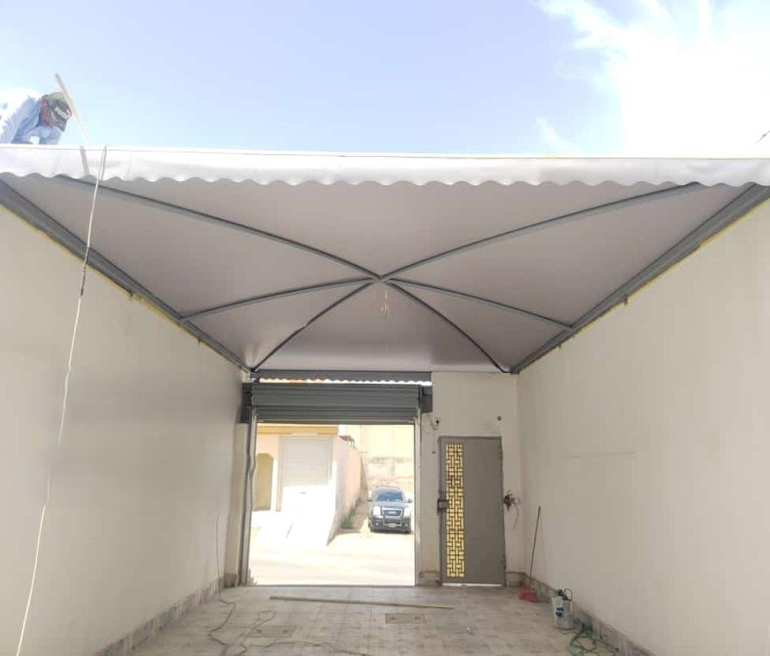 تركيب مظلات قماشية للمنازل والحدائق في الدمام بأسعار منافسة