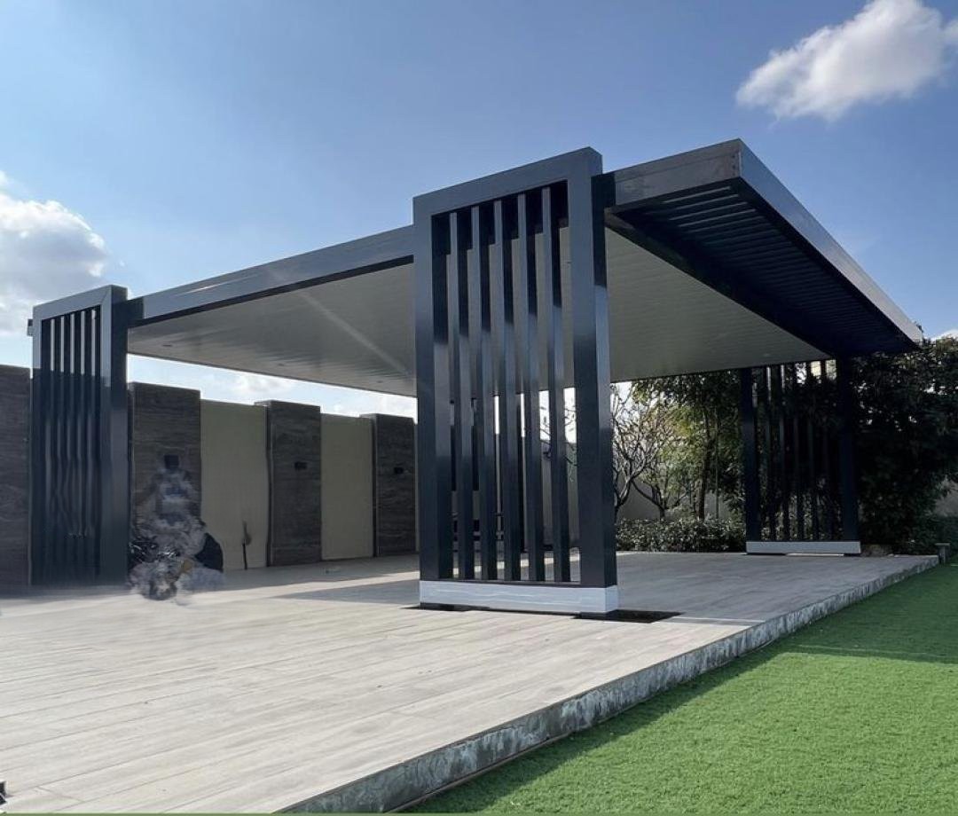 مظلات حديد الدمام: القوة والمتانة لحماية المساحات الخارجية