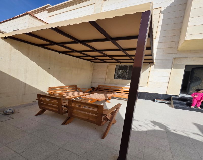 تركيب مظلات جلسات قماش في الدمام